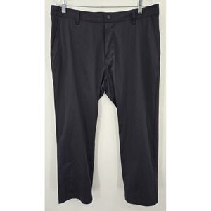 Rhone Commuter Pants Mens 35x26‎ Black Classic Fit Performance Stretch Chino